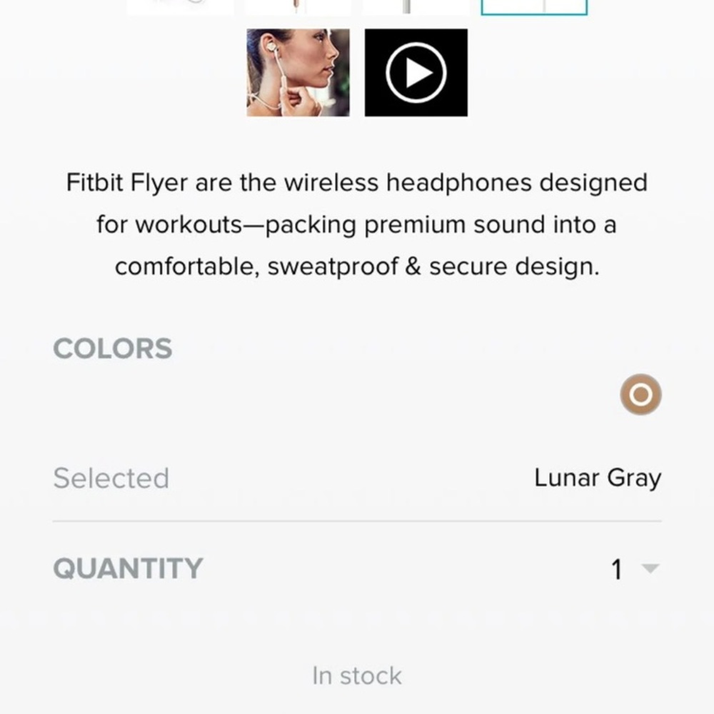 Fitbit Flyer wireless 🎧 - Picture 4 of 6